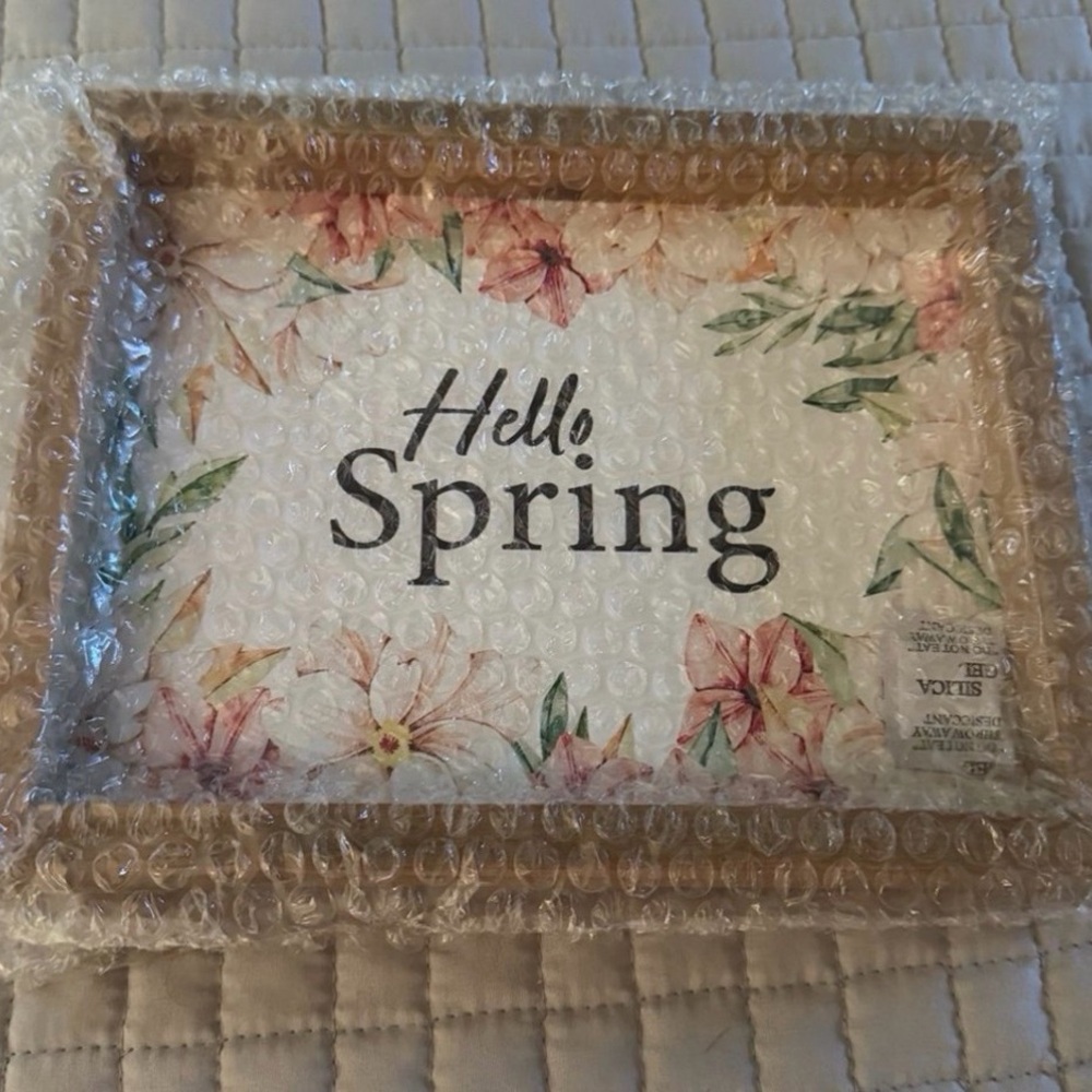 Hello Spring Framed Art